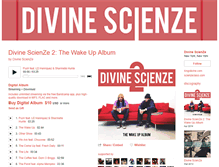 Tablet Screenshot of divinescienze.com